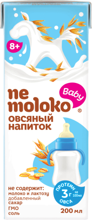 Nemoloko овсяное детское