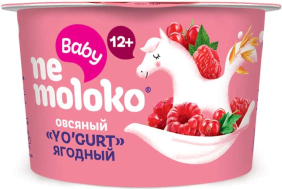 Nemoloko овсяный YO‘GURT ягодный