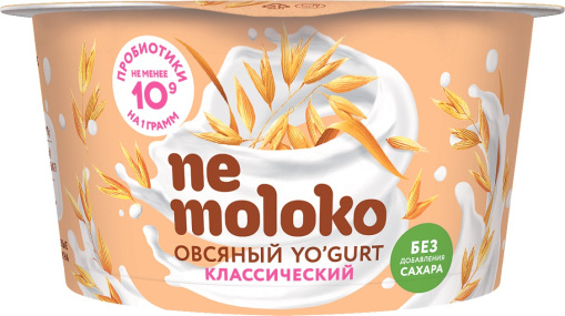 Nemoloko YO‘GURT овсяный классический