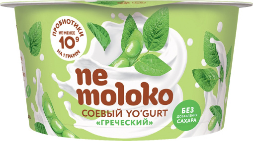 Nemoloko YO‘GURT соевый «Greek Style»