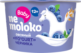 Nemoloko овсяный YO‘GURT черника