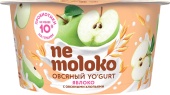 Nemoloko YO‘GURT овсяный с яблоком и овсяными хлопьями